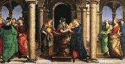 RAFFAELLO Sanzio The Presentation in the Temple (Oddi altar, predella) oil painting picture wholesale